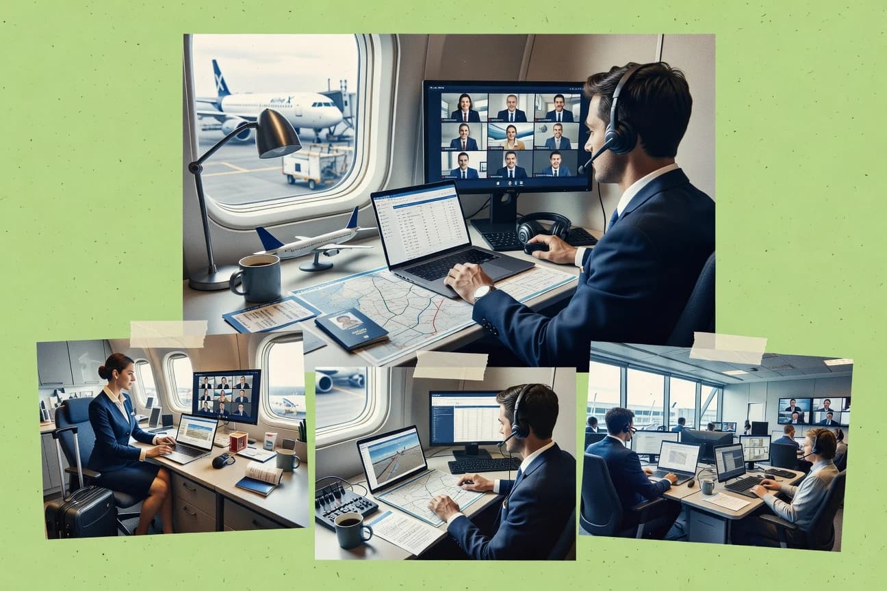 Remote And Hybrid Work In The Airline Industry Statistics