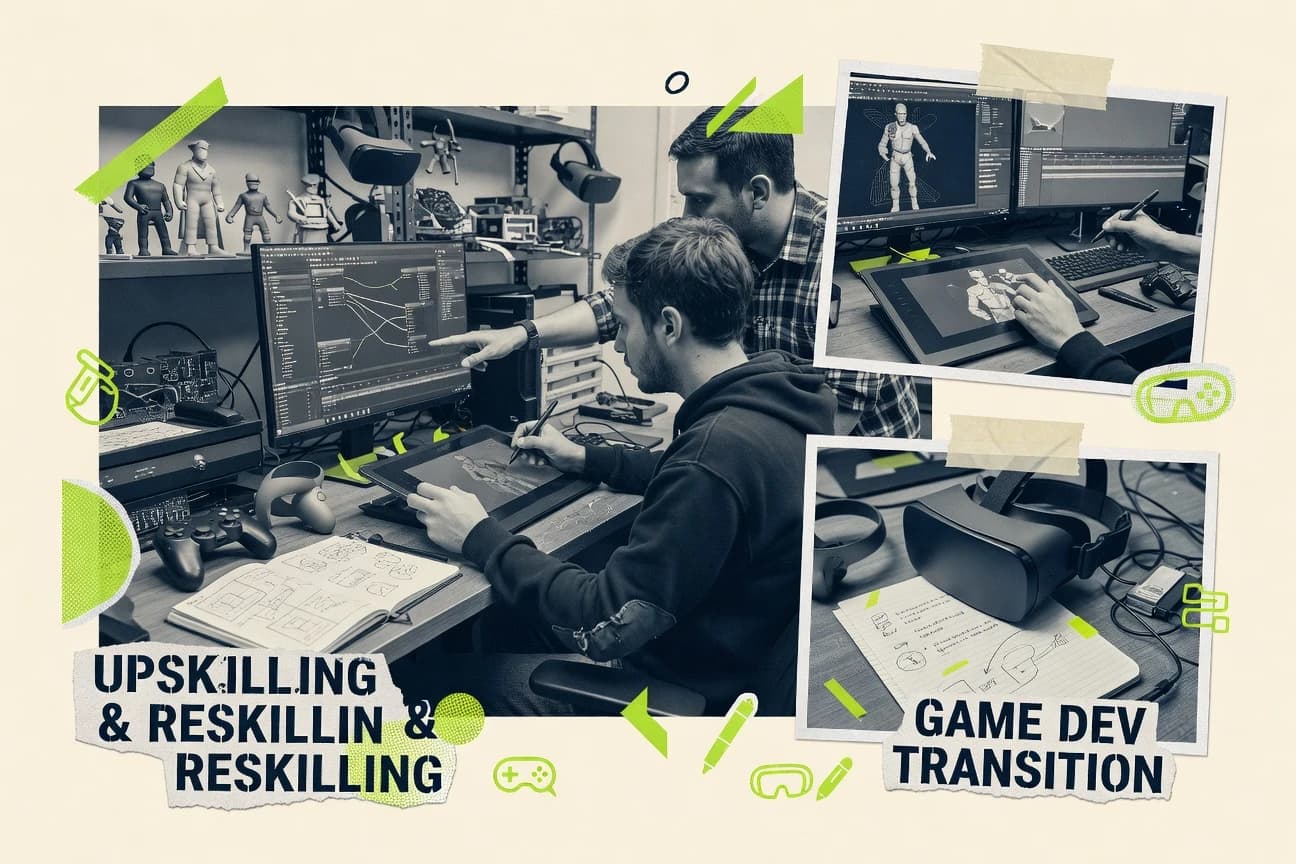 Upskilling And Reskilling In The Game Industry Statistics