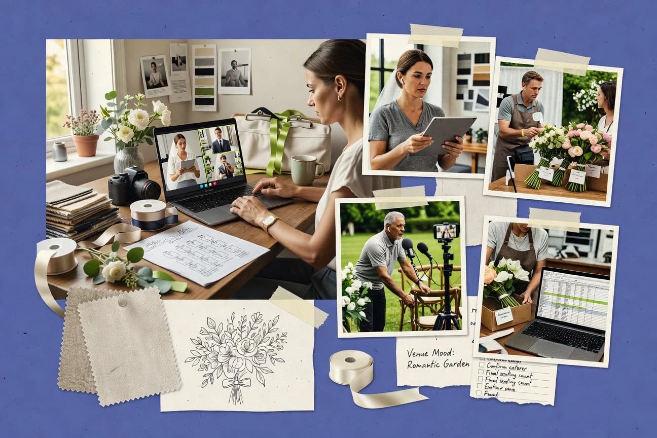 Remote And Hybrid Work In The Wedding Industry Statistics