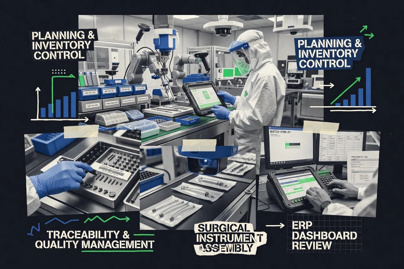 Top 10 Best Medical Device Manufacturing ERP Software of 2026