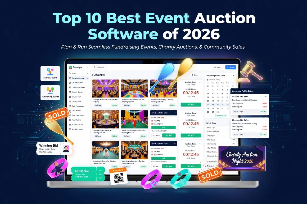 Top 10 Best Event Auction Software of 2026