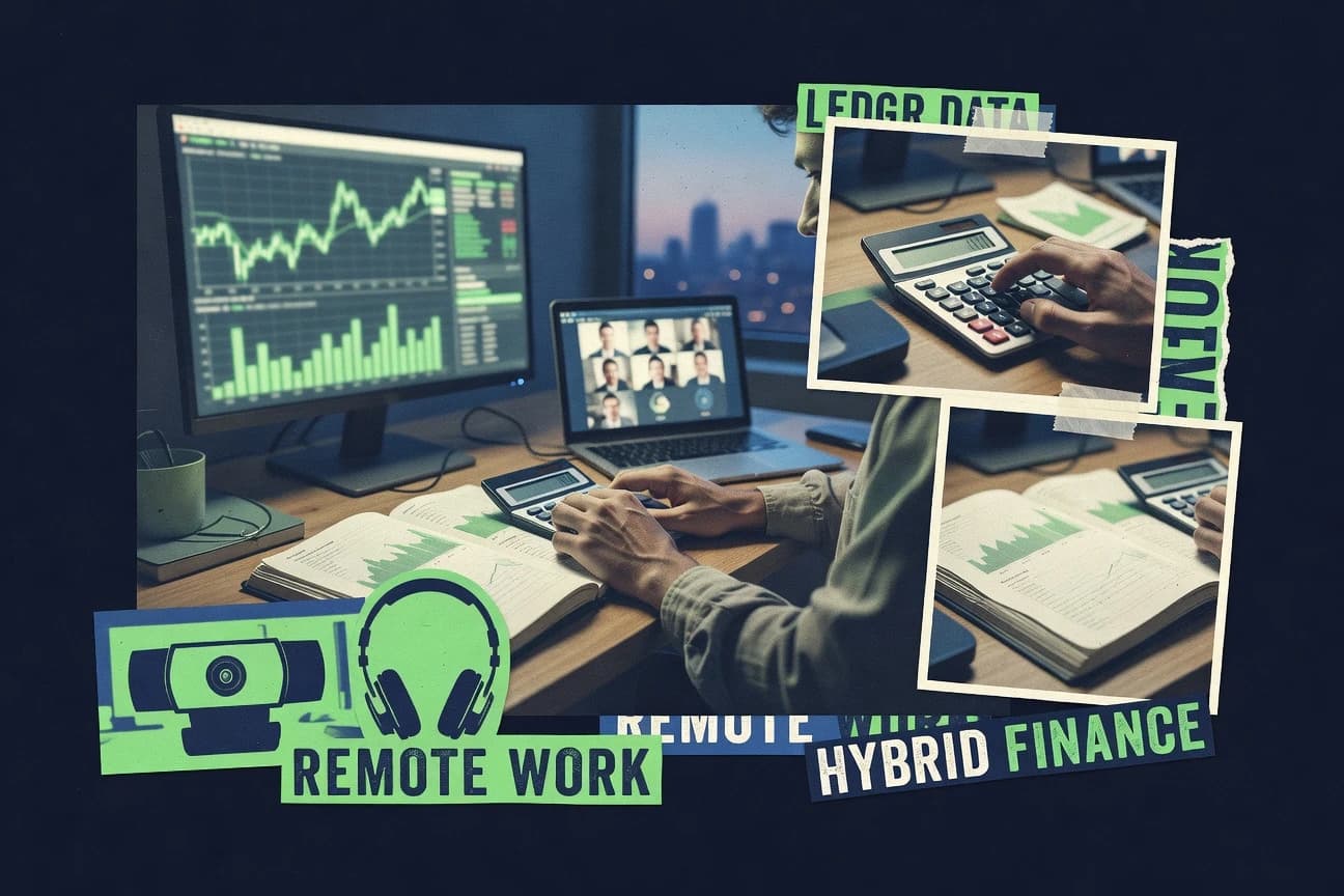 Remote And Hybrid Work In The Financial Industry Statistics
