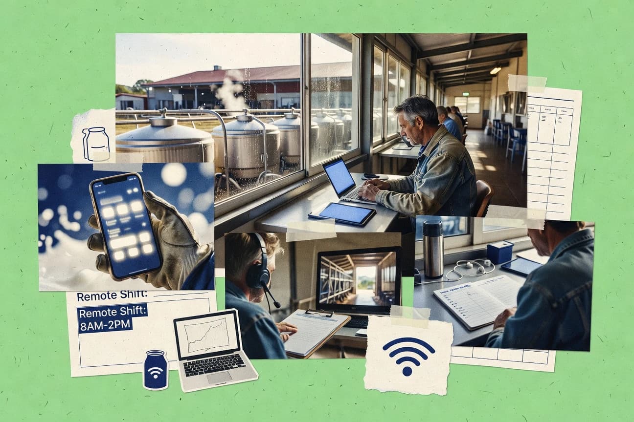 Remote And Hybrid Work In The Dairy Industry Statistics
