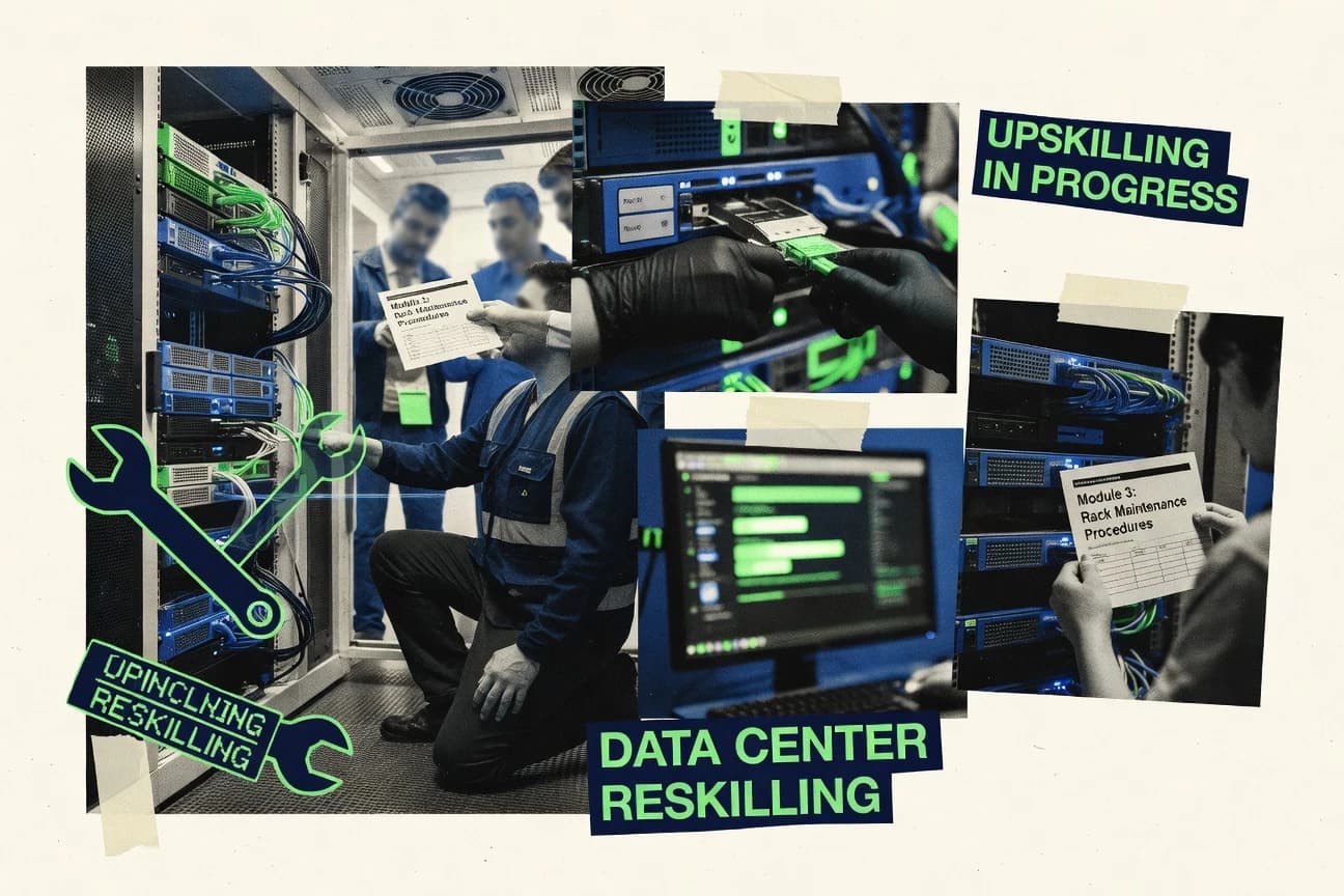 Upskilling And Reskilling In The Data Center Industry Statistics