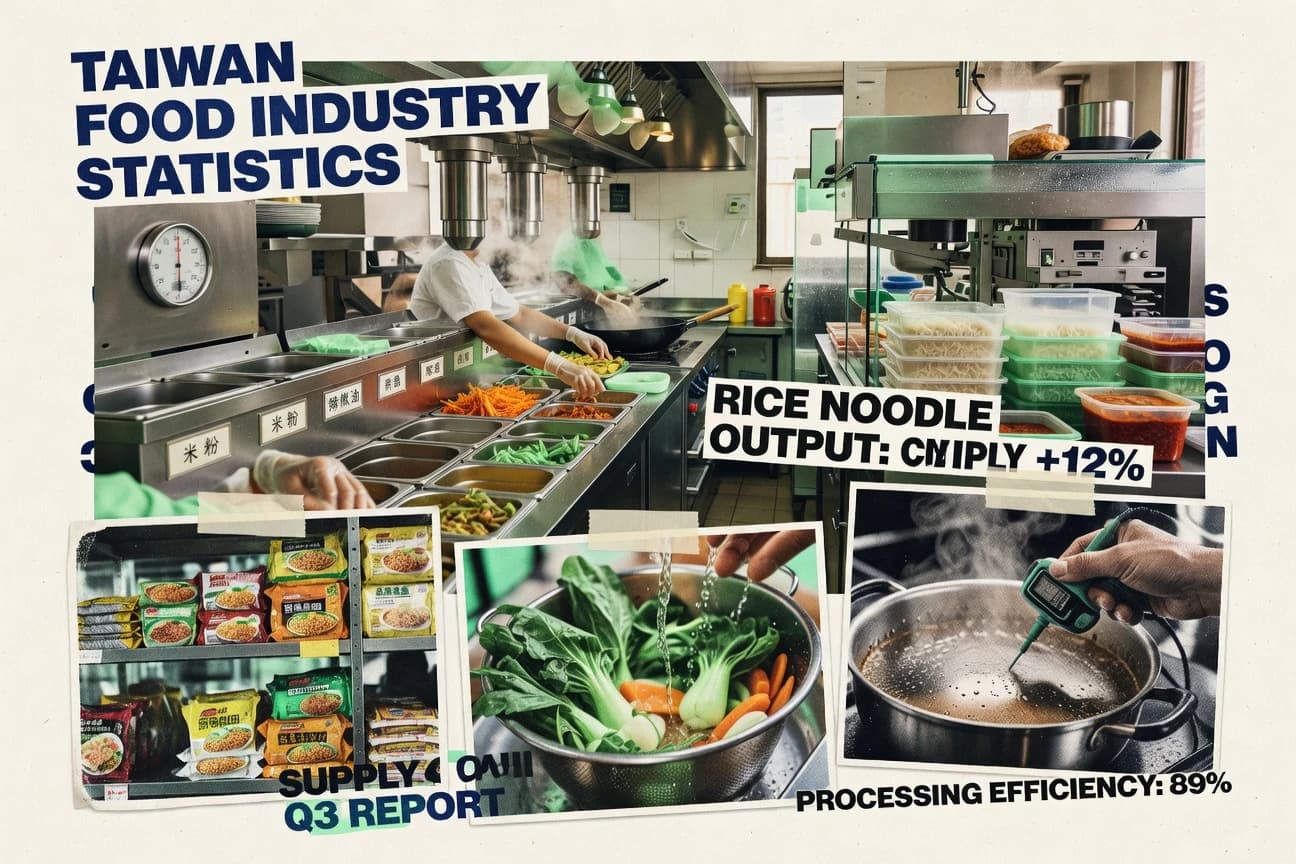 Taiwan Food Industry Statistics