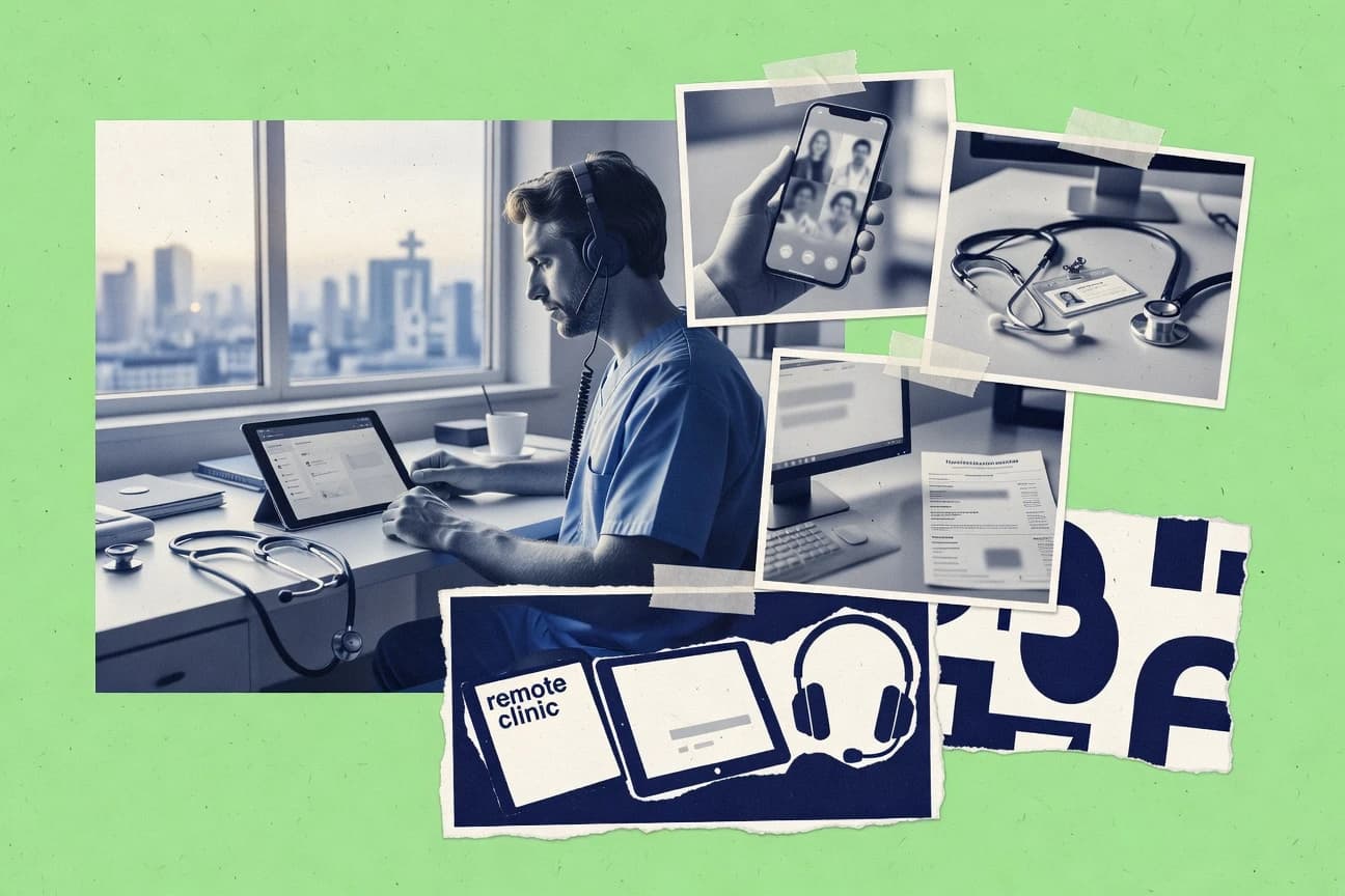 Remote And Hybrid Work In The Medical Industry Statistics