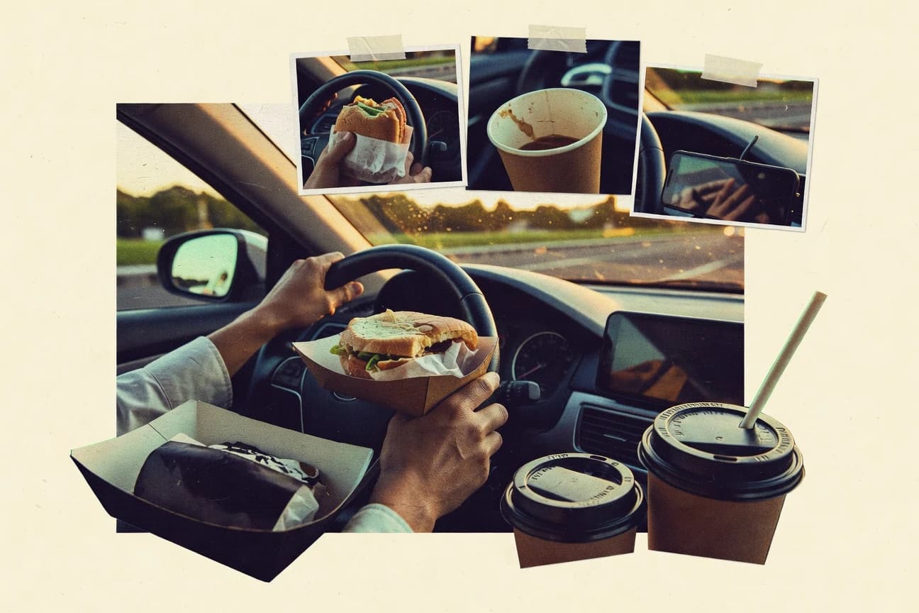 Eating While Driving Statistics