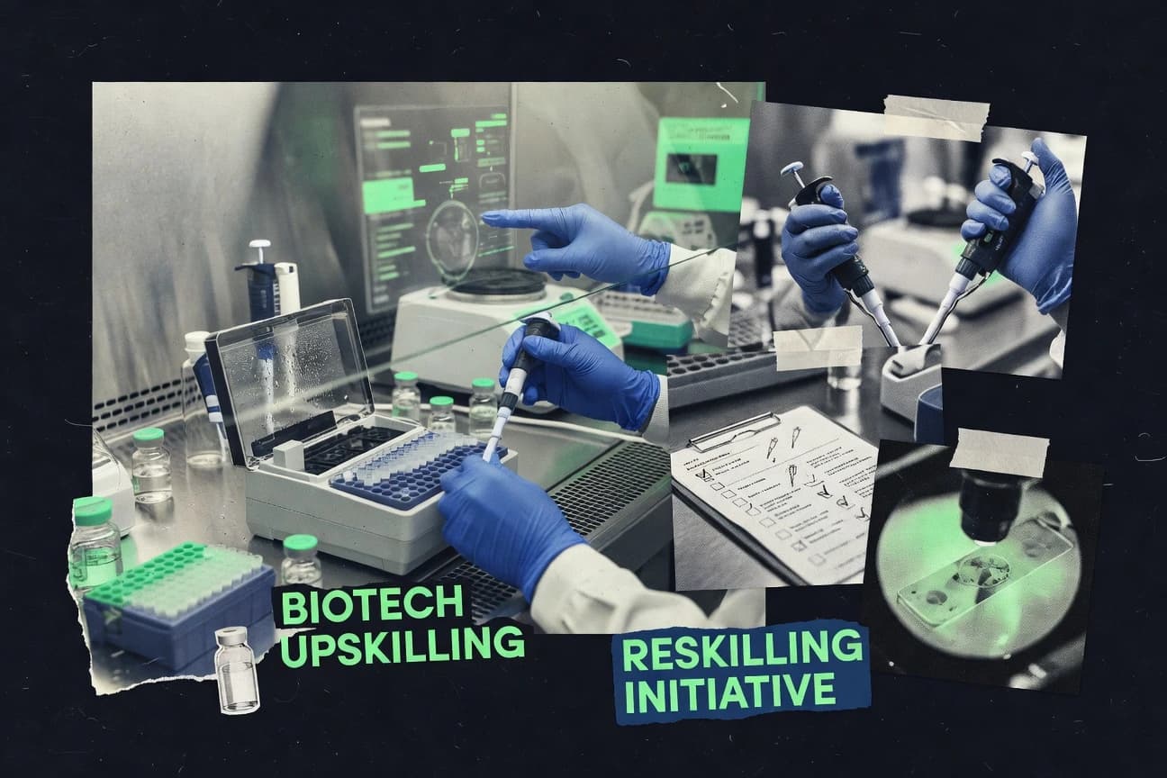 Upskilling And Reskilling In The Biotechnology Industry Statistics