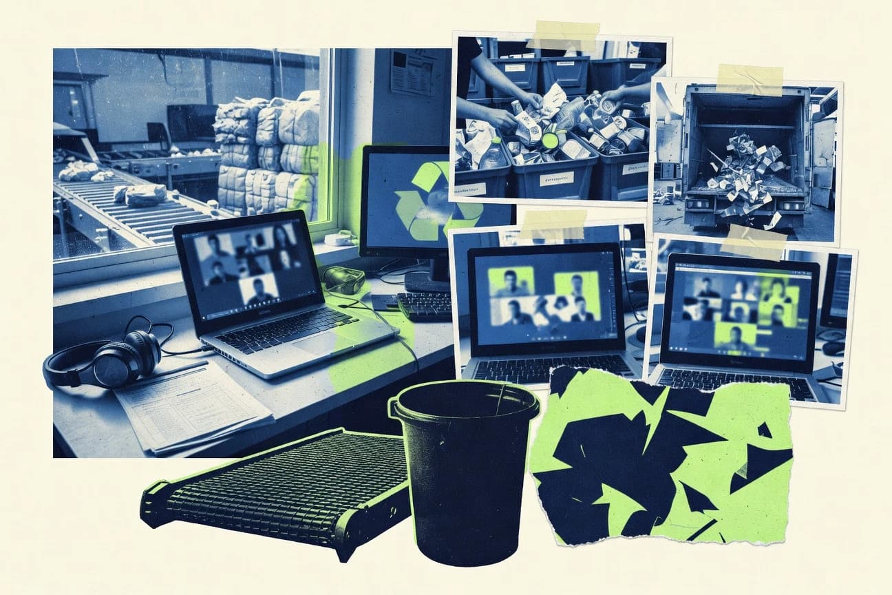 Remote And Hybrid Work In The Recycling Industry Statistics