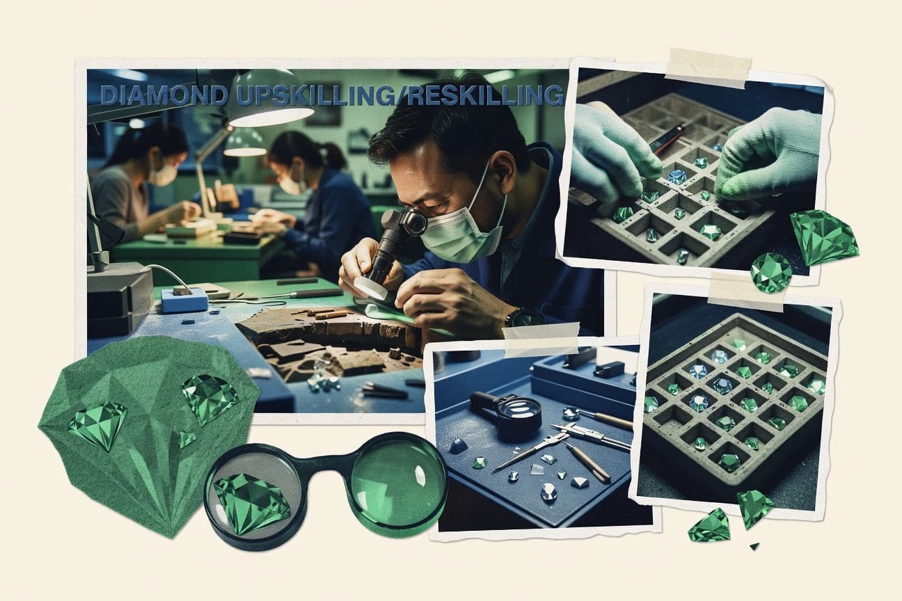 Upskilling And Reskilling In The Diamond Industry Statistics