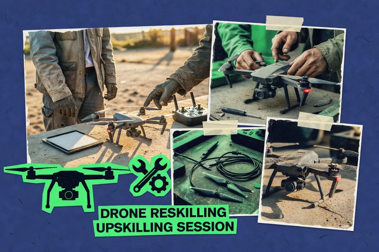 Upskilling And Reskilling In The Drone Industry Statistics