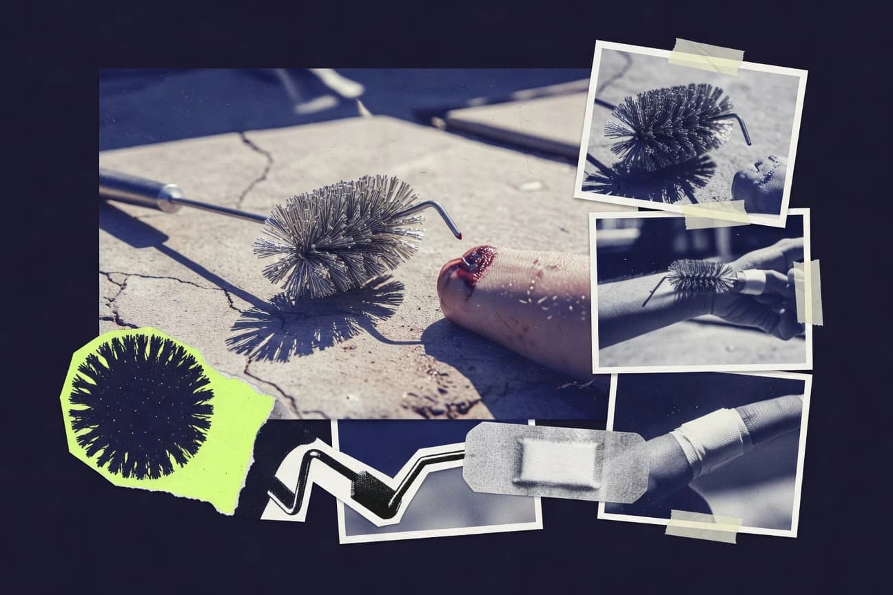 Grill Brush Injury Statistics