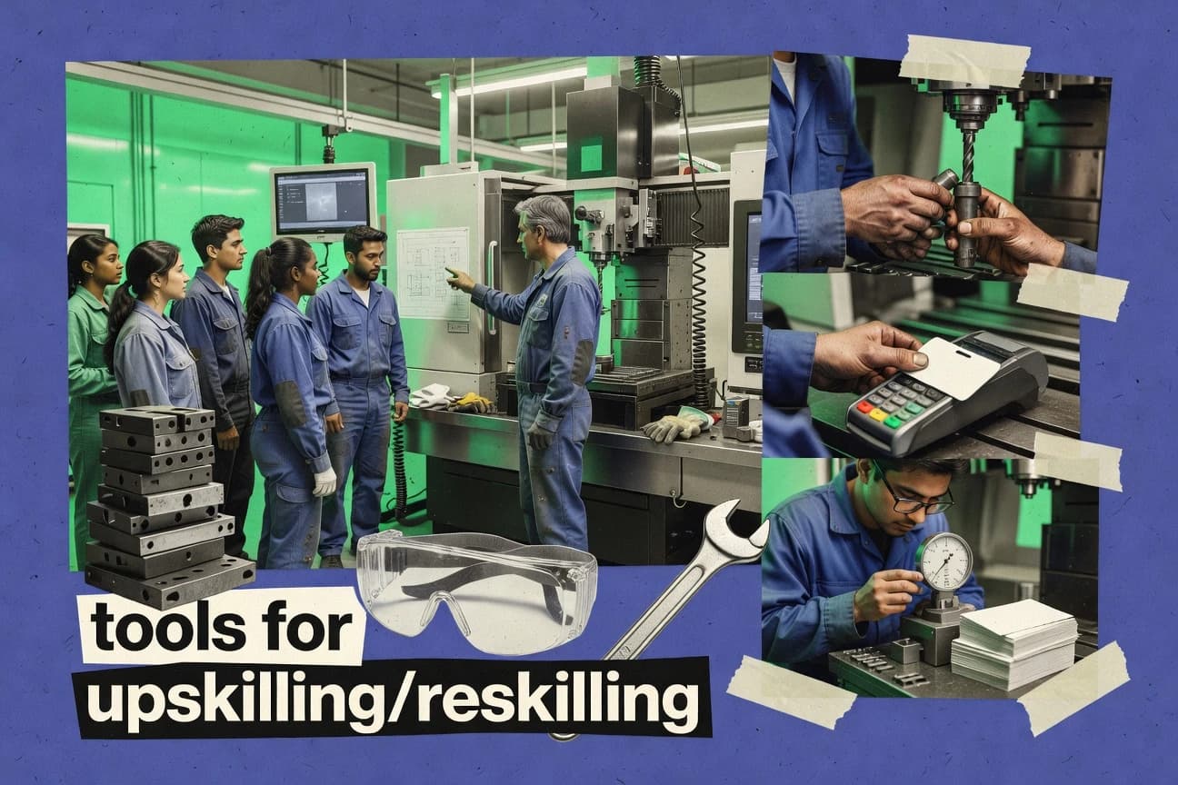 Upskilling And Reskilling In The Manufacturing Industry Statistics