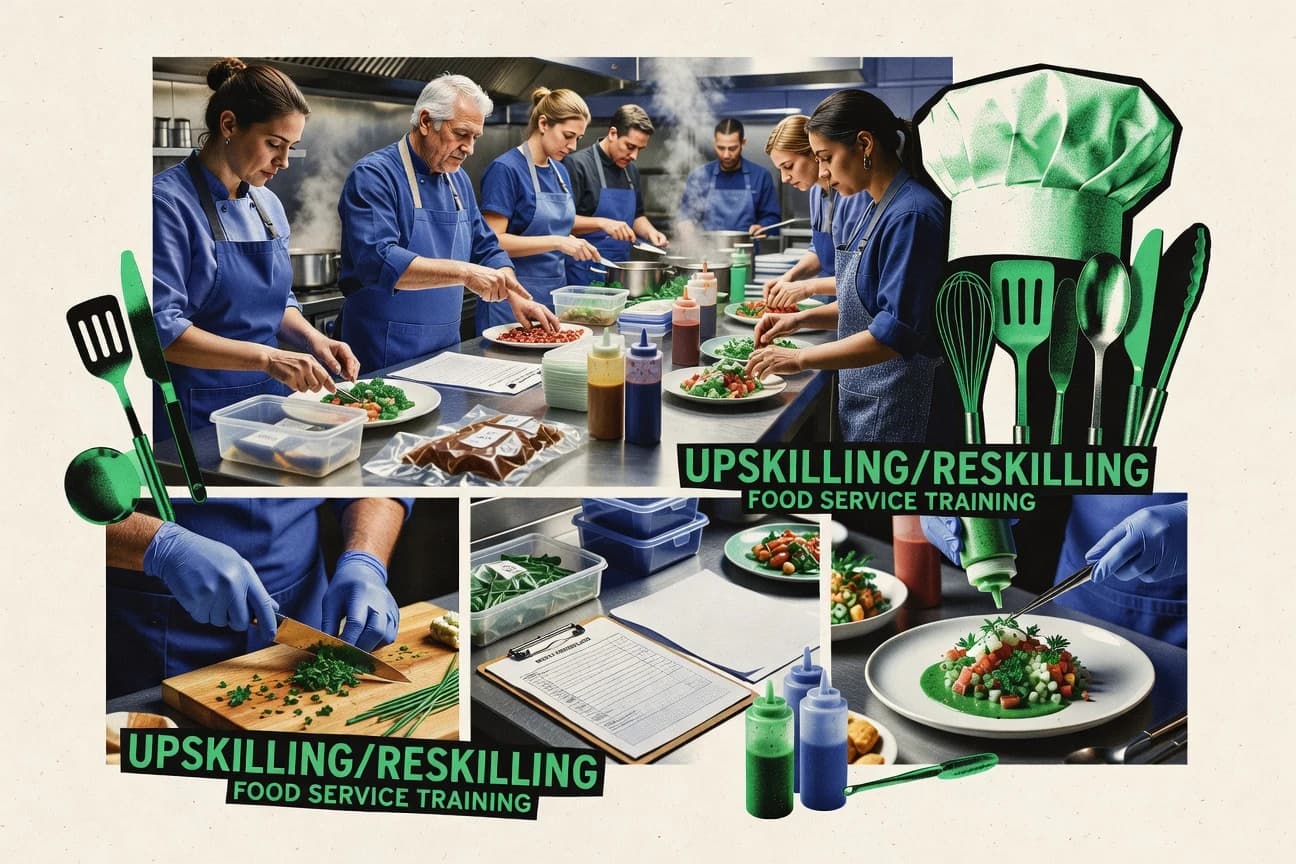 Upskilling And Reskilling In The Food Service Industry Statistics