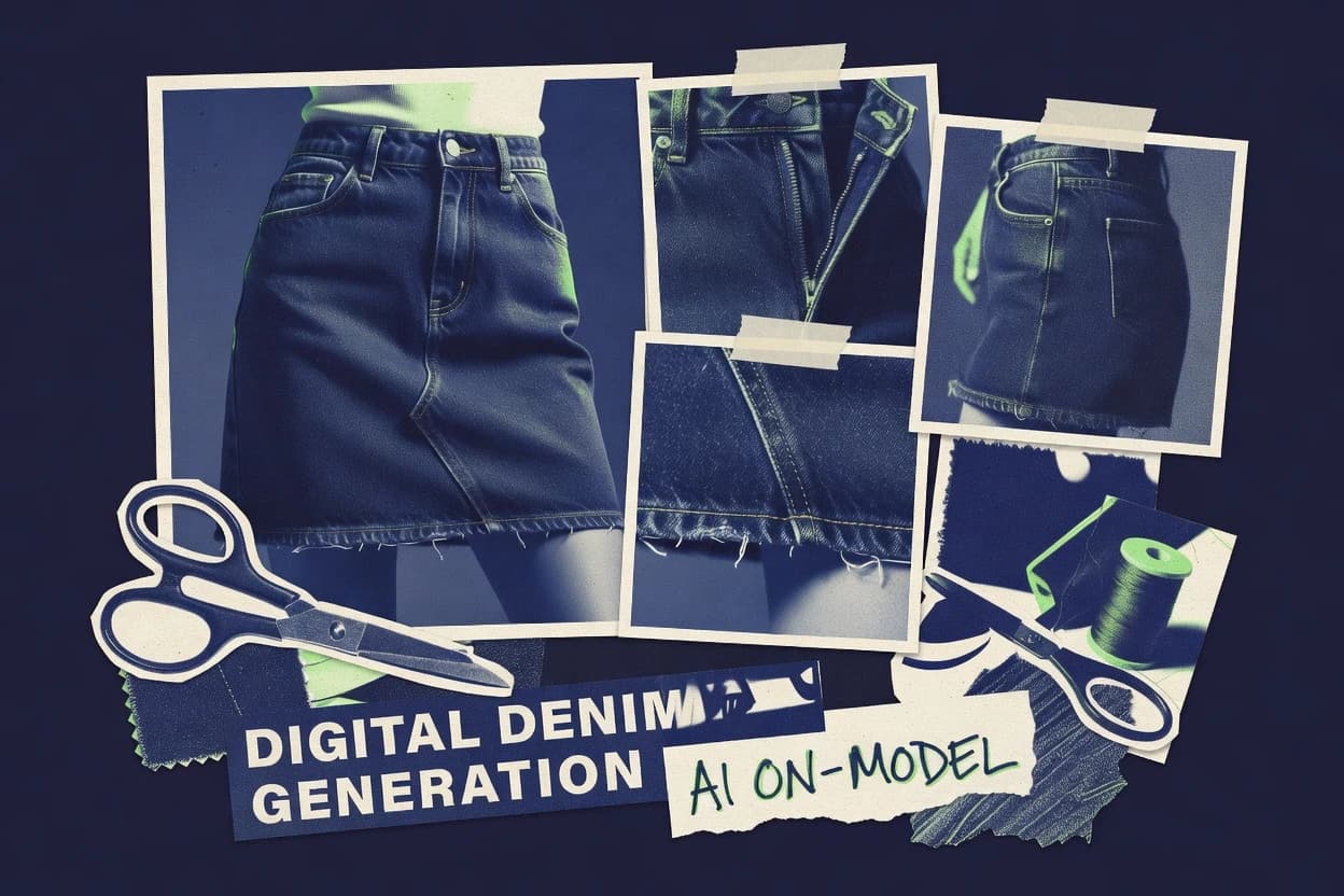Top 10 Best Denim Skirt AI On-model Photography Generator of 2026