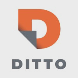 Ditto Transcripts logo