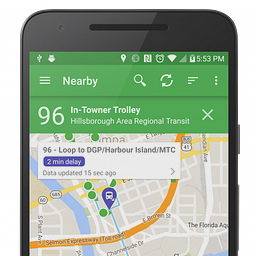 SIRI and GTFS real-time tooling via OneBusAway logo