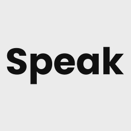 Speak logo