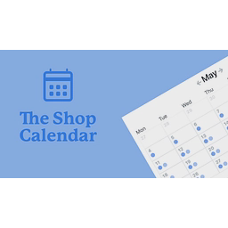 The Shop Calendar logo